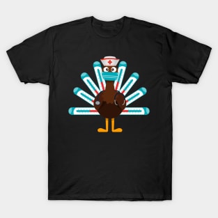 Thanksgiving nurse turkey T-Shirt